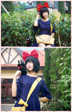 宮崎駿魔女の宅急便☆キキ魔女服 Kikiコスプレ衣装コスチューム子供用